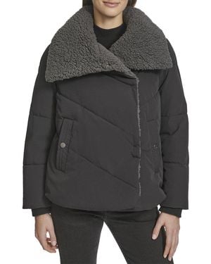 Andrew Marc Valencia Puffer Jacket - Black
