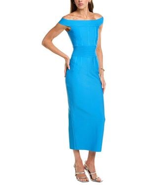 Elliatt Elena Strapless Gown - Blue