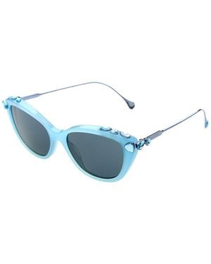Swarovski Sk601053-X 53Mm Sunglasses - Blue