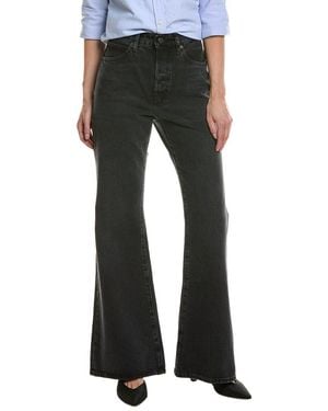 FRAME Frame The Lax Set List Flare Jean - Black
