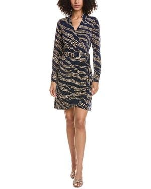 Tommy Bahama Carmela Zebra Bay Wrap Dress - Black