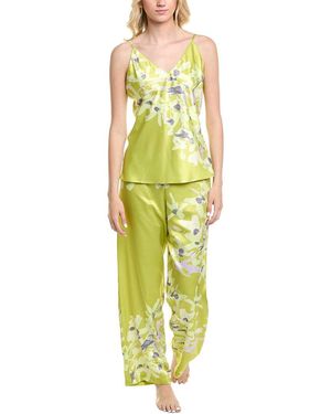 Natori 2pc Sumi-e Pajama Set - Yellow