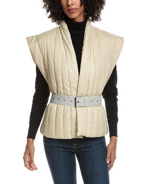Isabel Marant Quilted Vest Coat - Natural