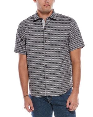 Tommy Bahama Coconut Point Pixel Paradise Shirt - Grey