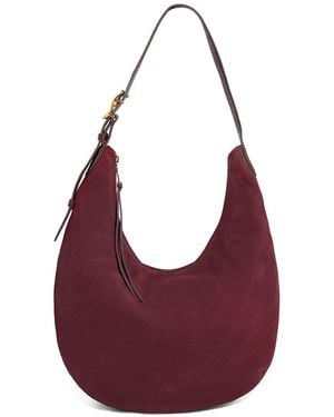 Aimee Kestenberg Unity Large Suede Hobo Bag - Purple