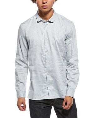 John Varvatos Ross Slim Fit Sport Shirt - Grey