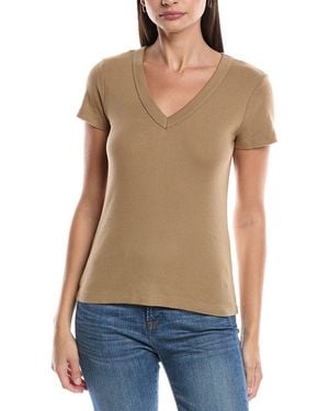 Michael Stars Nikki V-Neck T-Shirt - Blue