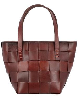 Dragon Diffusion Japan Leather Shoulder Bag - Red