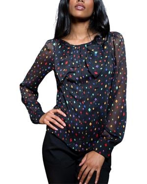 Eva Franco Sonora Blouse - Blue