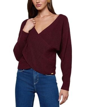 L'Agence Antonella Surplus Pullover - Purple
