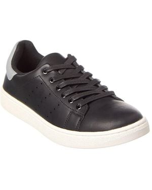 English Laundry Jamar Leather Trainer - Black