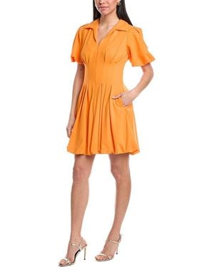 Maison Tara Mini Dress - Orange