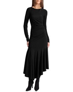 Santorelli Abigail Hi-Lo Dress - Black