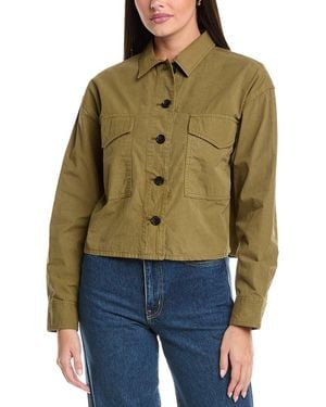 Rag & Bone Ramona Shirt Jacket - Brown