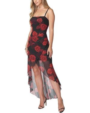 Bebe Wrap Tube Dress - Red
