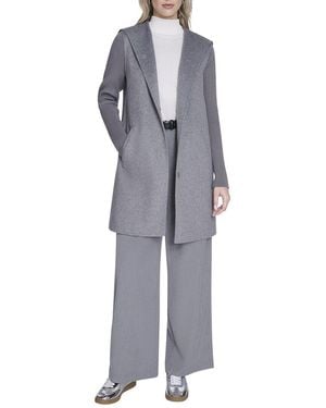 Kenneth Cole Ladies Sb Hood Coat - Blue