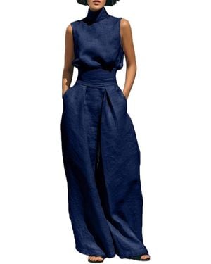 FLORIDA CLOTHING Top & Pant Set - Blue