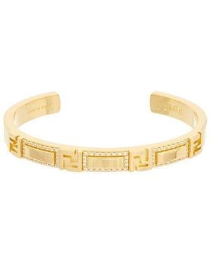 Fendi Dnu Inv Forever Bracelet - Metallic