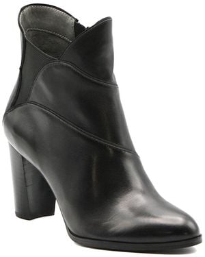 Adrienne Vittadini Trella Leather Boot - Black