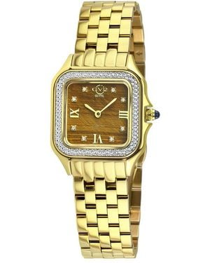 Gv2 Milan Diamond Watch - Metallic