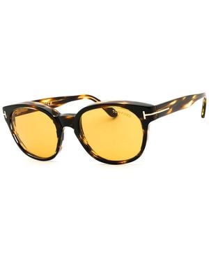Tom Ford Ft1180 53Mm Sunglasses - Metallic