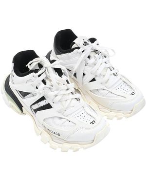 Balenciaga Polyurethane Track Forum X Adidas Sneaker (authentic Pre- Loved) - White