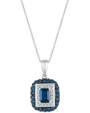 Le Vian Blueberry Sapphire 14K 2.17 Ct. Tw. Diamond & Sapphire Pendant