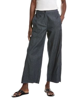 Eileen Fisher Wide Ankle Pant - Grey