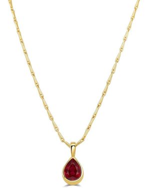 Sabrina Designs 14K 1.60 Ct. Tw. Diamond & Ruby Stackable Pendant - Metallic