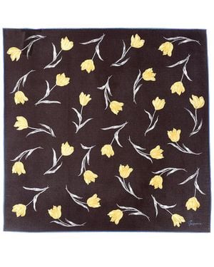 Jacquemus Silk Scarf - Blue