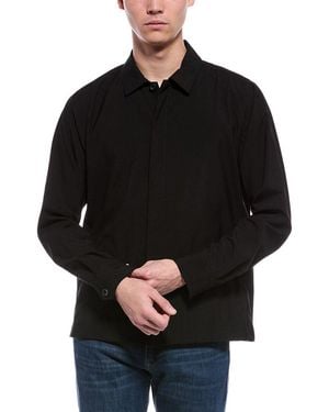 Rag & Bone Hyde Ripstop Wool-Blend Shirt Jacket - Black