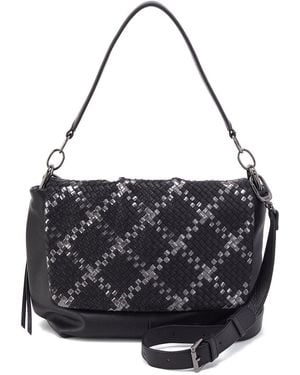 Hobo International Harley Leather Shoulder Bag - Black