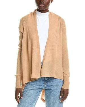 Quinn Waterfall Cashmere Cardigan - Blue