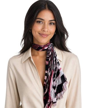 Blue Pacific Animal Safari Neckerchief - Red