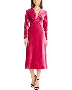 Maggy London Midi Dress - Pink