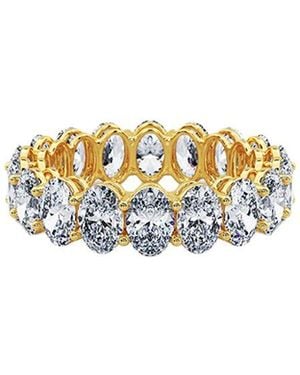 Lab Grown Diamonds 14K 5.30 Ct. Tw. Lab-Grown Diamond Eternity Ring - White