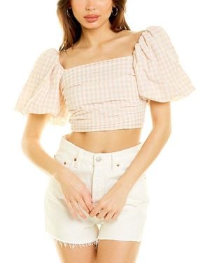 Daisy Lane Puff Sleeve Top - White