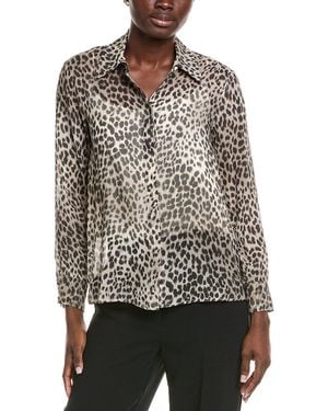 Max Mara Studio Valzer Silk Shirt - Gray