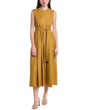 Max Mara Amina Midi Dress - Yellow