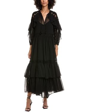 Ba&sh Meloe Midi Dress - Black