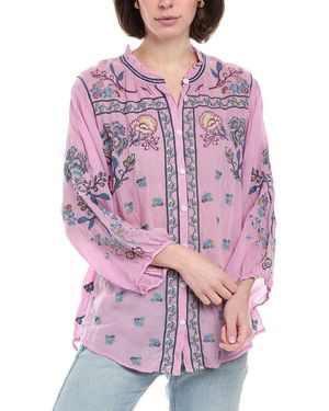 Johnny Was Medina Blouse - Purple