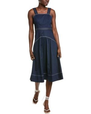 Maggy London Midi Dress - Blue