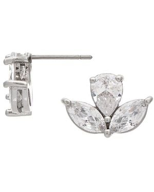 Rivka Friedman Cz Earrings - White