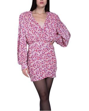 Sabina Musayev Capella Mini Dress - Purple
