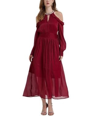 Kaimilan Midi Dress - Red