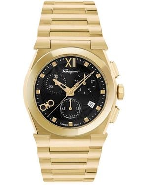 Ferragamo Vega Chrono Watch - Metallic