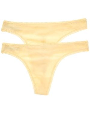 On Gossamer 2Pk Hip-G Thong - Yellow
