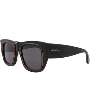 Alaïa Alaïa Aa0090S 55Mm Sunglasses - Black