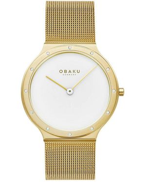 Obaku Note Lille Watch - Metallic