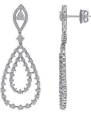 Diamond Select Cuts 14k 2.40 Ct. Tw. Diamond Earrings - White